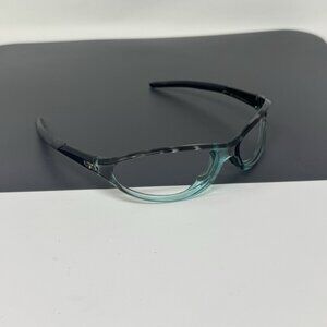 Tifosi Sunglasses Alpe 2.0 Sport Wrap Blue Tortoise No Lenses Missing Nosepad